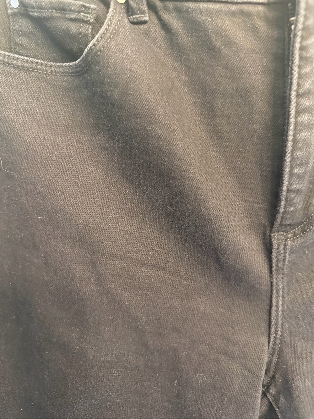 NWOT Ann Taylor Black Boot Cut Curvy Size 10 Jeans - Picture 2 of 7